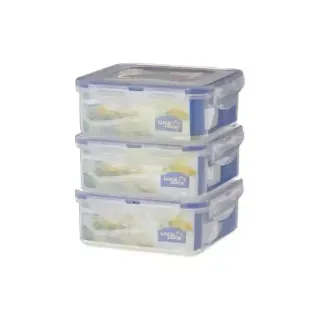 Lock & Lock Container 3-Piece Set 870 ml