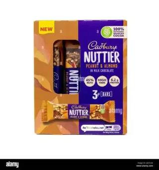 Cadbury Nuttier Peanut & Almond 3 X 35G