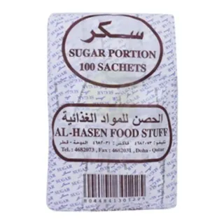 سكر حصص الحسن 7 جم × 100 قطعة