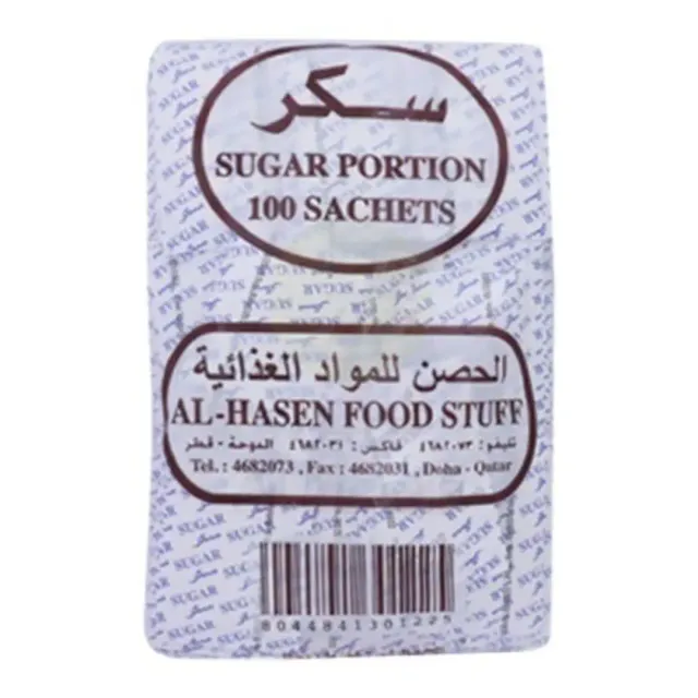 سكر حصص الحسن 7 جم × 100 قطعة