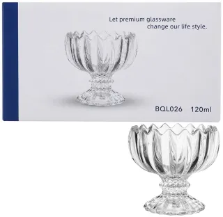 Delisoga Bowl Ice Cream Set 473 120mlx6 Pieces