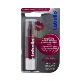 Labello Crayon Lipstick Colour Lip Balm Black Cherry 3g