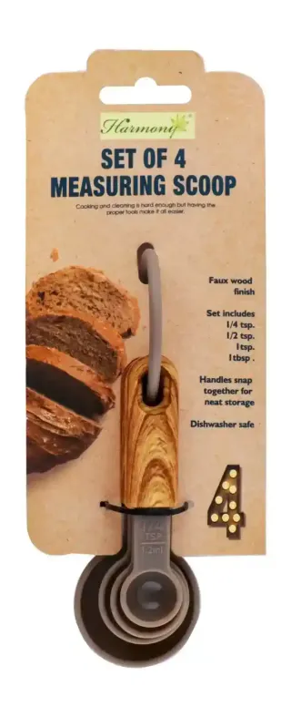 Harmony Assorted Measuring Spoon Set, 4 Pieces
