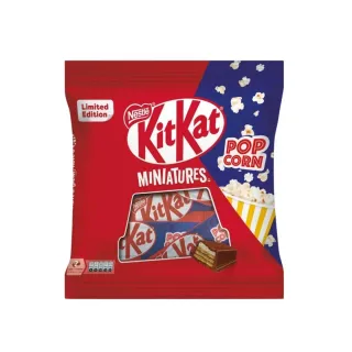 نستله كيت كات مينياتشرز بوب كورن ميلك شوكولاتة 110 غرام