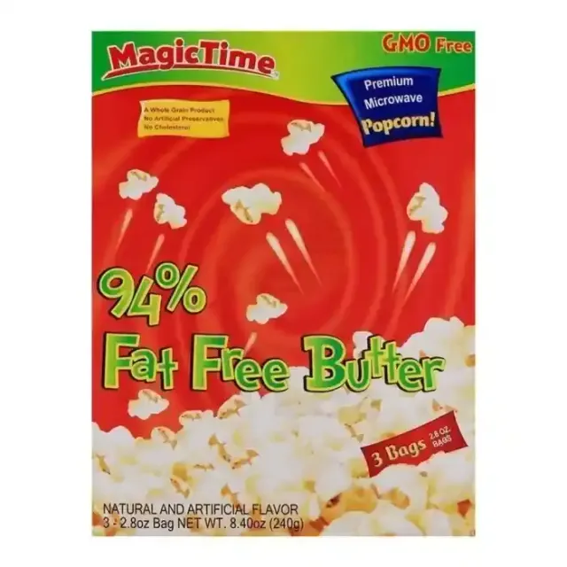 Magic Time Popcorn Fat Free 240G