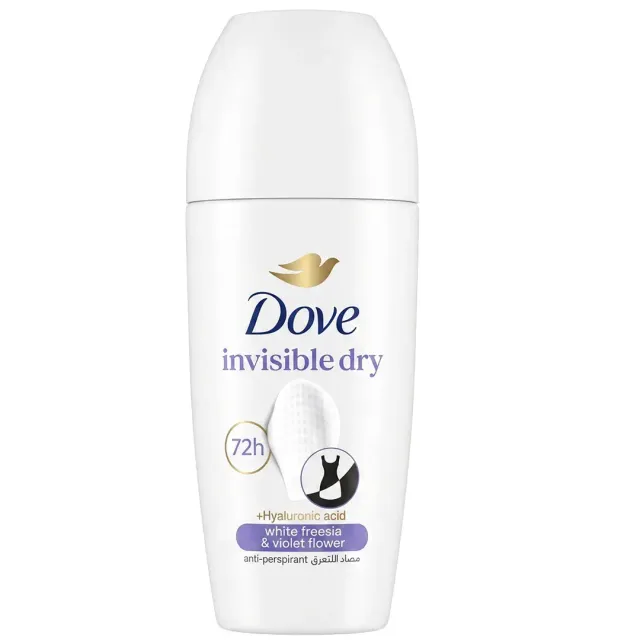 DOVE INVISIBLE DRY DEO ROLL ON 50ML