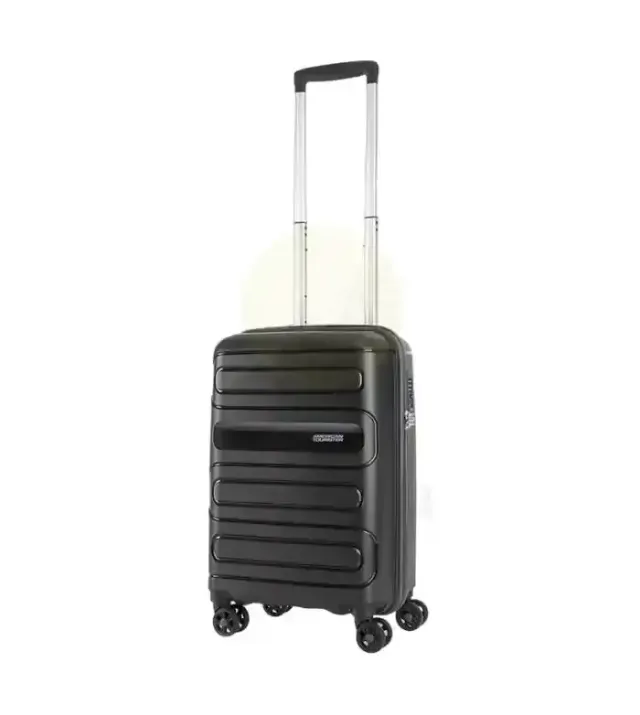 AT SUNSIDE 4WS HARD TROLLEY 55CM BLK