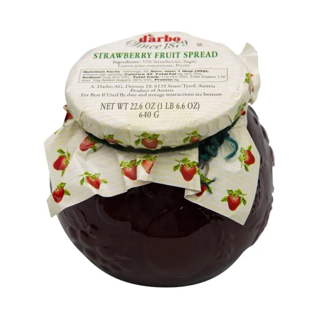 DARBO SPREAD STRAWBERRY FRUIT 640G