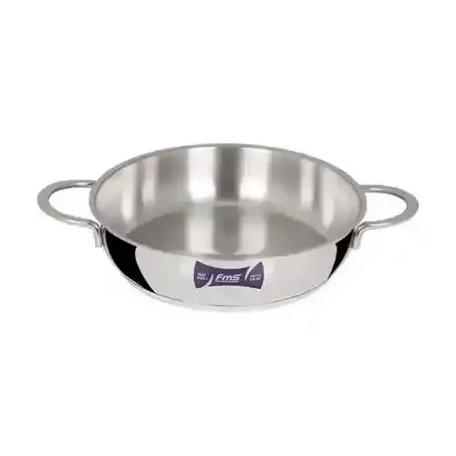 FMS SS FRYPAN 2HNDL 18CM 10020
