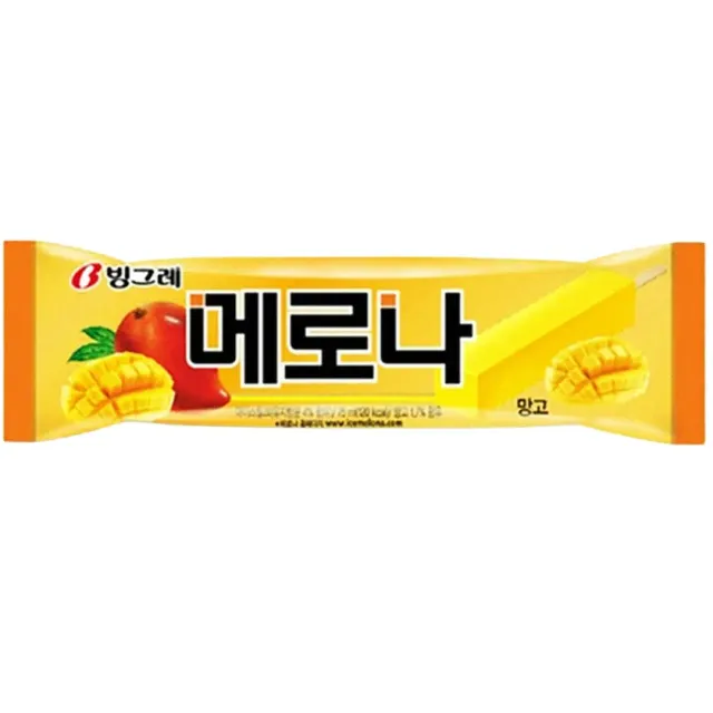 Binggrae Ice Cream Stick Melona Mango 75ml