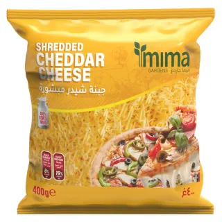 Mima Shredded Cheddar Cheese 400g