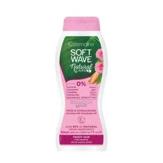 Cosmaline Soft Wave Natural Care Shampoo for Frizzy Hair 400ml