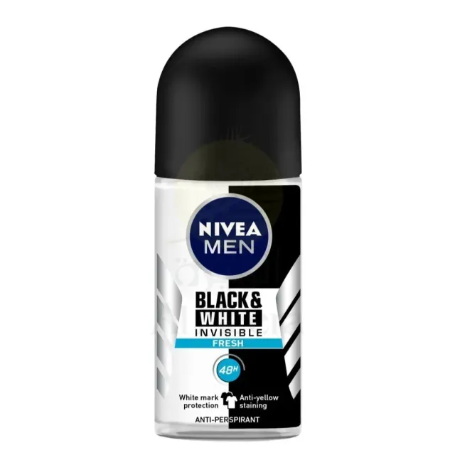 NIVEA ROLL-ON BLACK & WHITE FRESH WOMEN 50ML