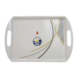 Melrich Melamine 24" Rectangular Tray with DH RT1024