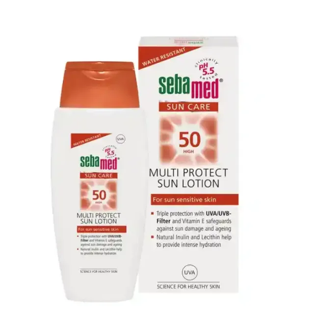 سيباميد لوشن واقي من الشمس SPF 50 مع عطر 150 مل