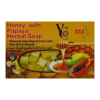 YC Soap Bar Honey with Papaya Herbal 100g