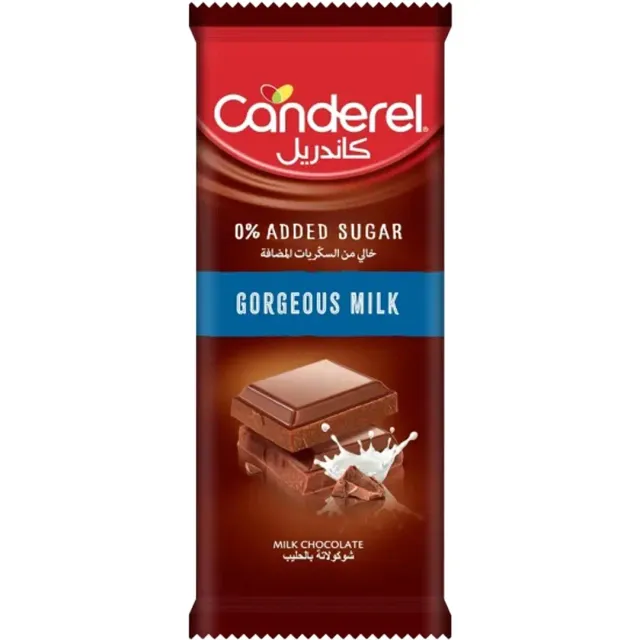 CANDEREL CHOCO GORGEOUS MILK 100G