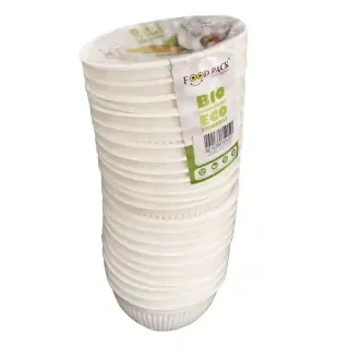 FOOD PACK RP-BIO BOWL 500ML 25PCS 4201