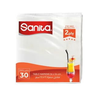 NAPKIN CHARM SANITA24X24CM 30S