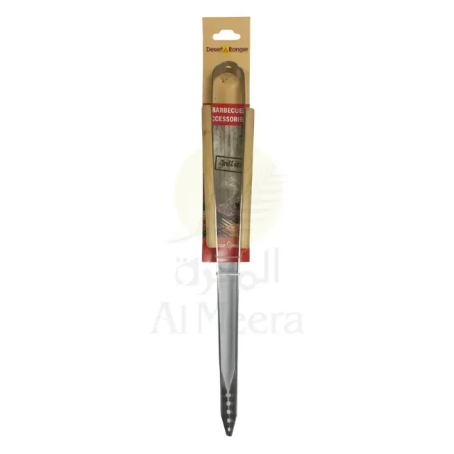 Desert Ranger Tongs Stainless Steel with Wooden Handle 40 cm 450246