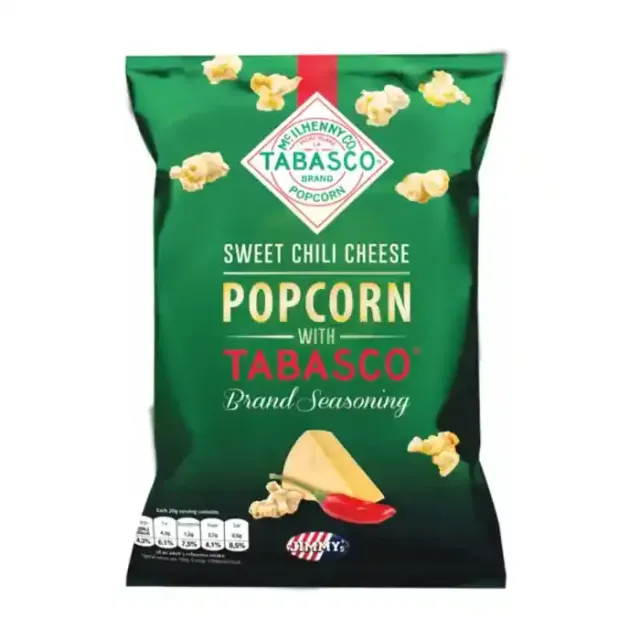 JIMMYS sweet CHIL CHSE P/CORN with TABSCO 90G