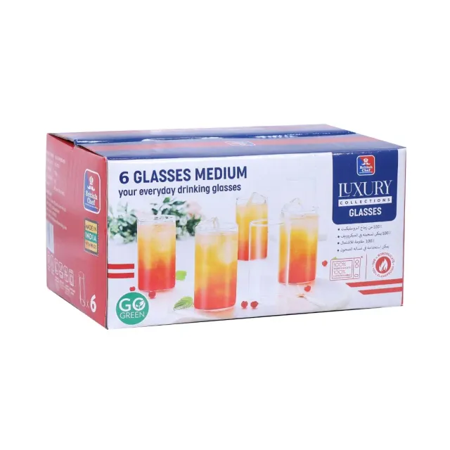 British Chef Glass Set 6 pcs 295 ml