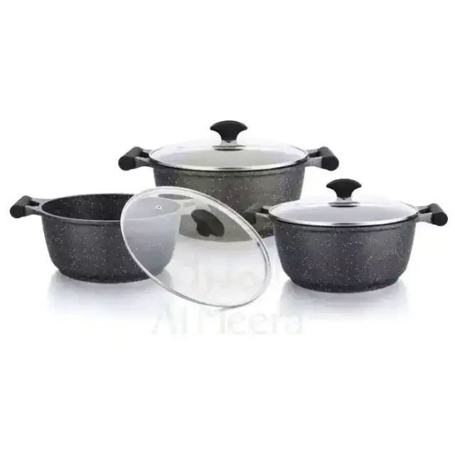 Prestige Essentials 6-Piece Cooking Set Black 00694