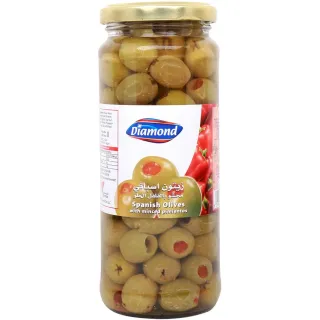 Diamond Spanish Olives Stuffed with Minced Pimientos 198g