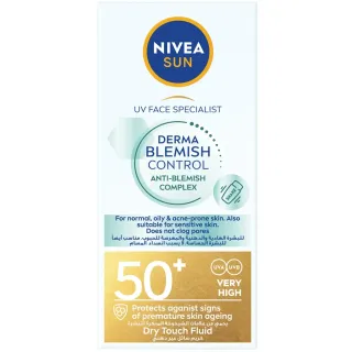 NIVEA SUN UV FACE FLUID DERMA SKIN 40ML