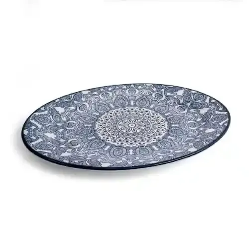 Che Brucia Oval Plate 35Cm Arabisc D03-081