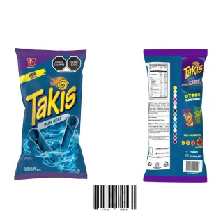 Takis Blue Heat Chips 200g