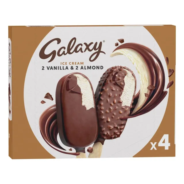 Galaxy Ice Cream Stick Almond Vanilla 81ml