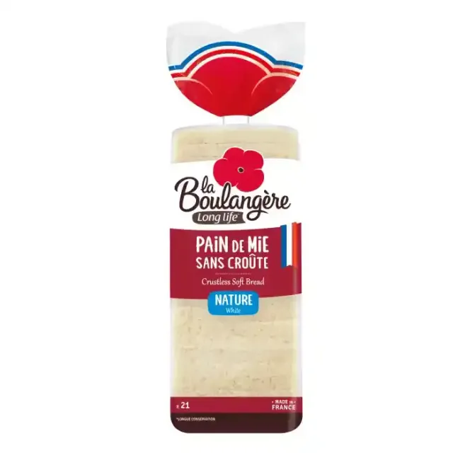 Boulangere Nature Soft Crustless White Loaf 500g