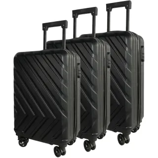 Al Mutaoheg Premium Travel Luggage Bag Set Me-A248 3 Pieces Set 51+61+71cm Assorted Design & Color