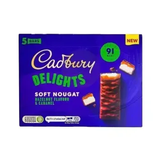 CADBURY DEL SOFT NOUGAT HNUT&CRMEL 110G