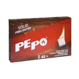 Pepo Solid Firelighter 40 Cubes