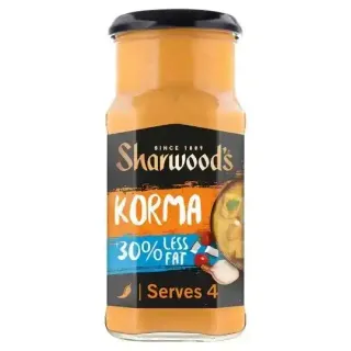 Sharwood's Korma Curry Sauce 30% Less Fat 420g