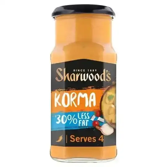 Sharwood's Korma Curry Sauce 30% Less Fat 420g