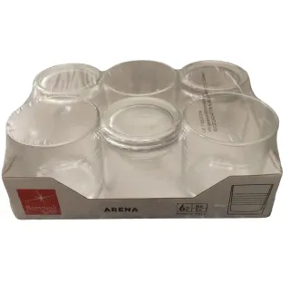 Bormioli Rocco Arena Glass 24 cl x 6 Pieces