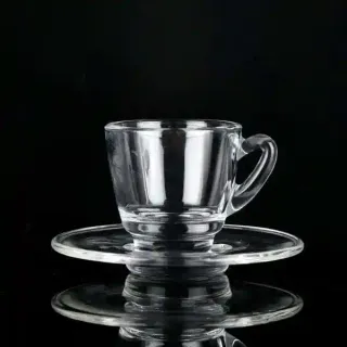 Bys Espresso Cups&Saucers Set 12Pcs 59Ml