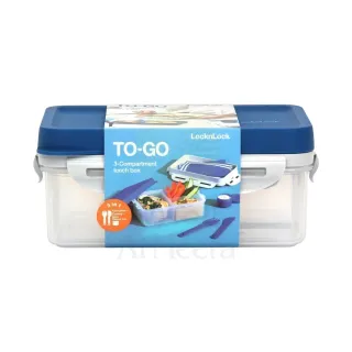Lock & Lock Lunch Box To Go 1 L Blue