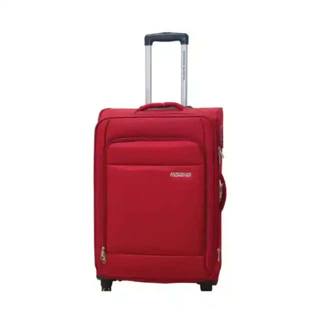 AT OAKLAND 4WS SOFT TROLLEY 78CM RED