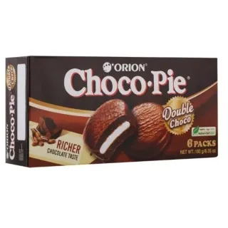 أوريون شوكوباي شوكولاتة مضاعفة 180غم×6