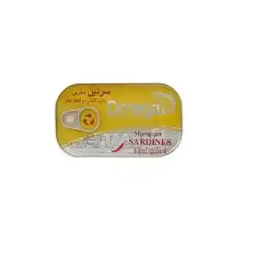 سردين شطه اوميغا 125ج