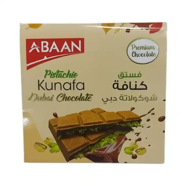 Abaan Chocolate Pistachio Kunafa 80g @SP
