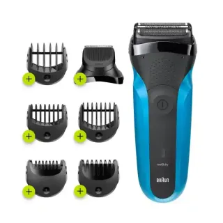 Braun Shaver Black/Blue 310Bt