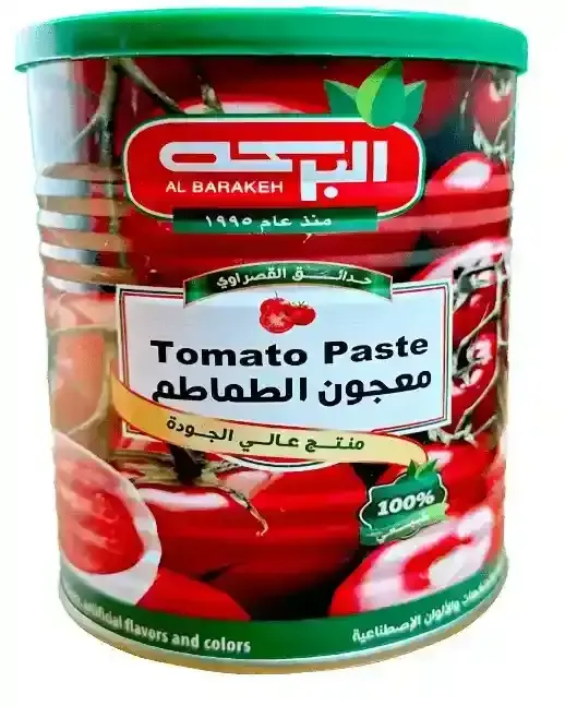 Al Barakeh Tomato Paste Eo Tin 800G