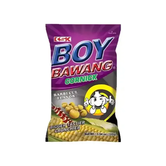 Boy Bawang Corn Snack Barbecue 90 g