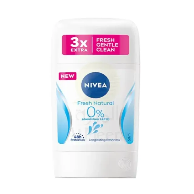 Nivea Fresh Natural Antiperspirant Stick for Women Ocean Extracts 48H Freshness
