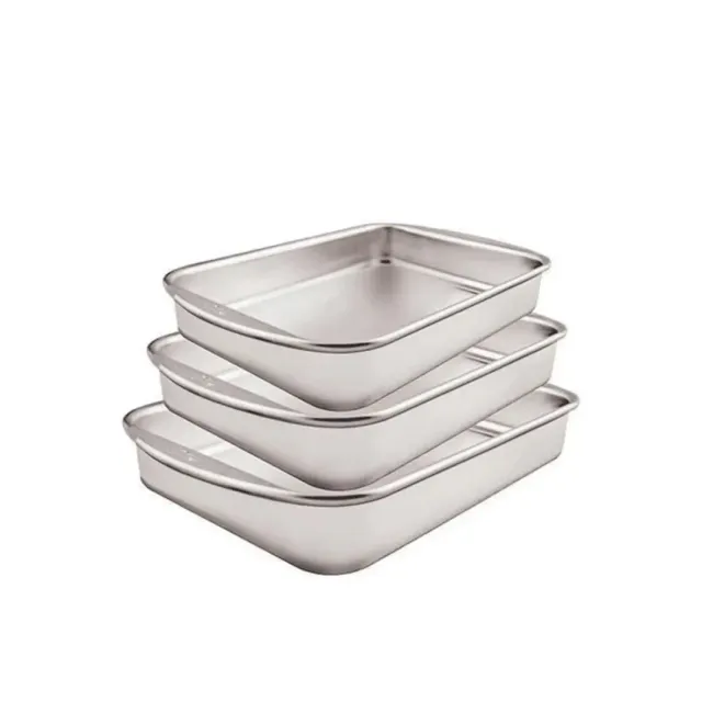 Eldahan Oven Rectangular Tray Set 3-Piece